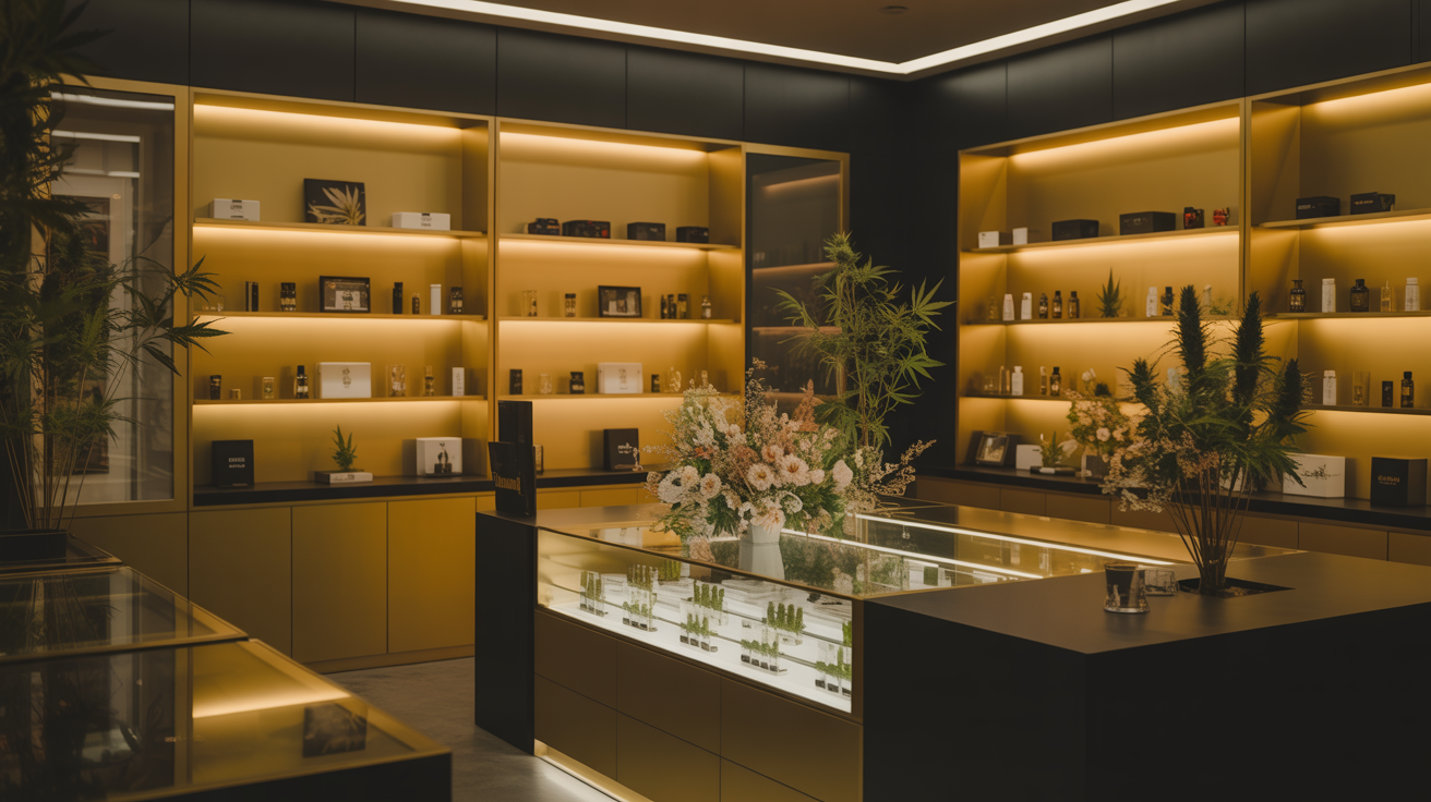 Happy Dog Dispensary - Premium Cannabis Lounge Interior